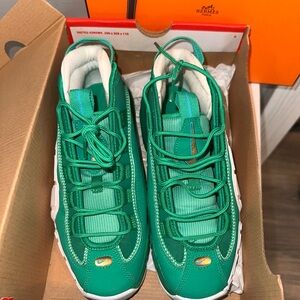 SOLD!!!!! Airmax Penny BG green n white
